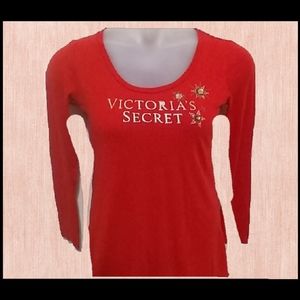 🍁Victoria Secrets Red Sleeper size S